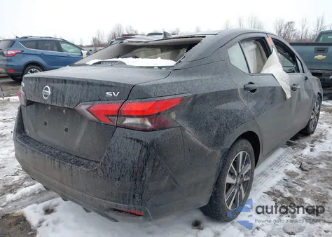 2021 Nissan Versa Sv Xtronic Cvt z USA, uszkodzony, nr VIN 3N1CN8EV4ML891830